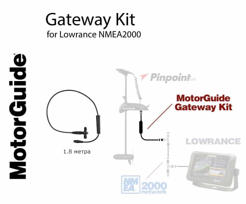Комплект со шлюзом Pinpoint GPS Gateway Kit для MotorGuide