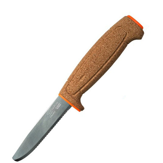 Нож Morakniv Floating Serrated Knife, нерж. сталь, пробковая ручка