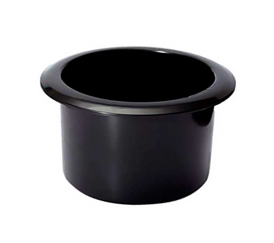 Подстаканник Skipper Ø85 мм, ABS пластик, черный 