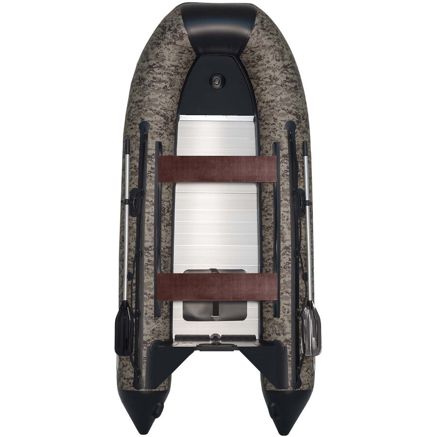 Надувная лодка ПВХ СМарин SDP Standard 365, коричневый пиксель
