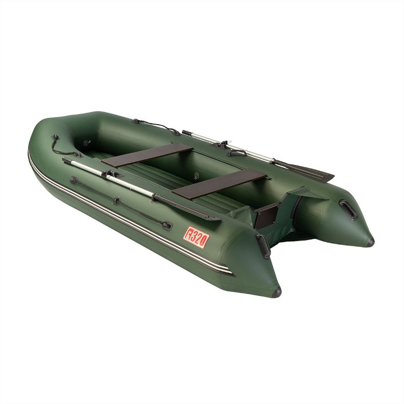 Надувная лодка ПВХ Алтай А320 НДНД (зеленый)