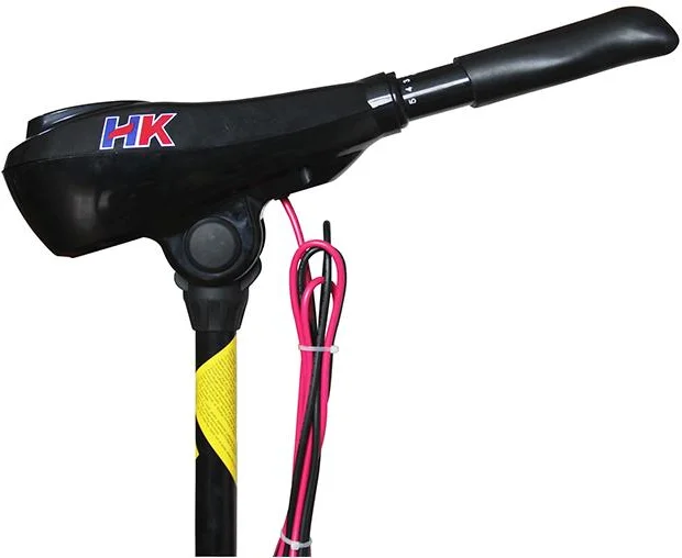 Лодочный электромотор HK TRM-32S, регулировка угла наклона