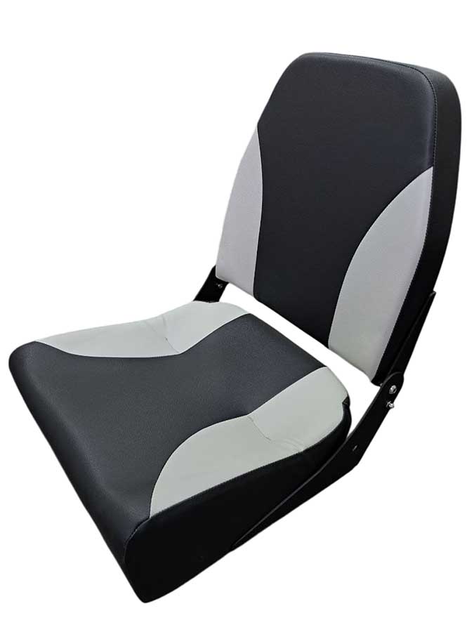 Кресло складное Триера, белый/черный