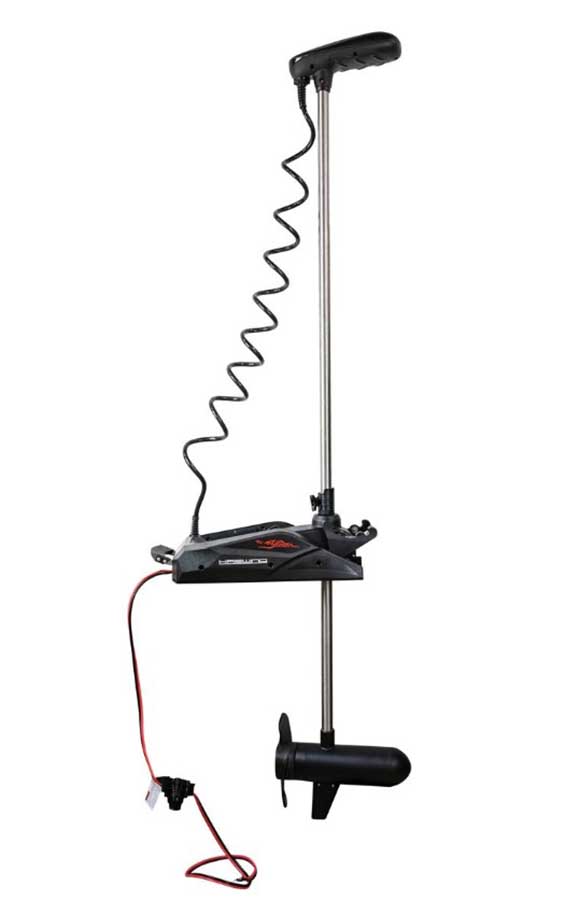 Троллинговый электромотор Haswing Cayman B 80 lbs 24V GPS с электроякорем, штанга 250 см