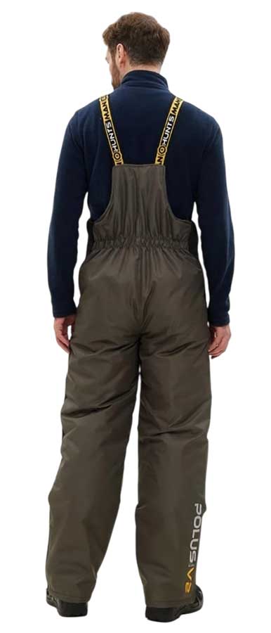 Костюм зимний Хантсмен Полюс Люкс V2 -45°С, хаки/черный