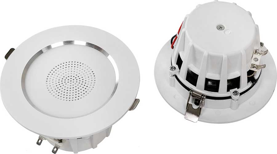 Потолочный светильник-динамик Diibeisi, Bluetooth, RGB-подсветка, 2x15Вт 