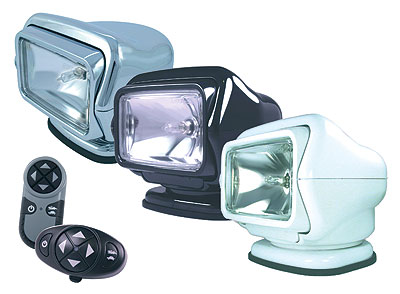 Прожектор стационарный с двойным управлением Golight Stryker, белый