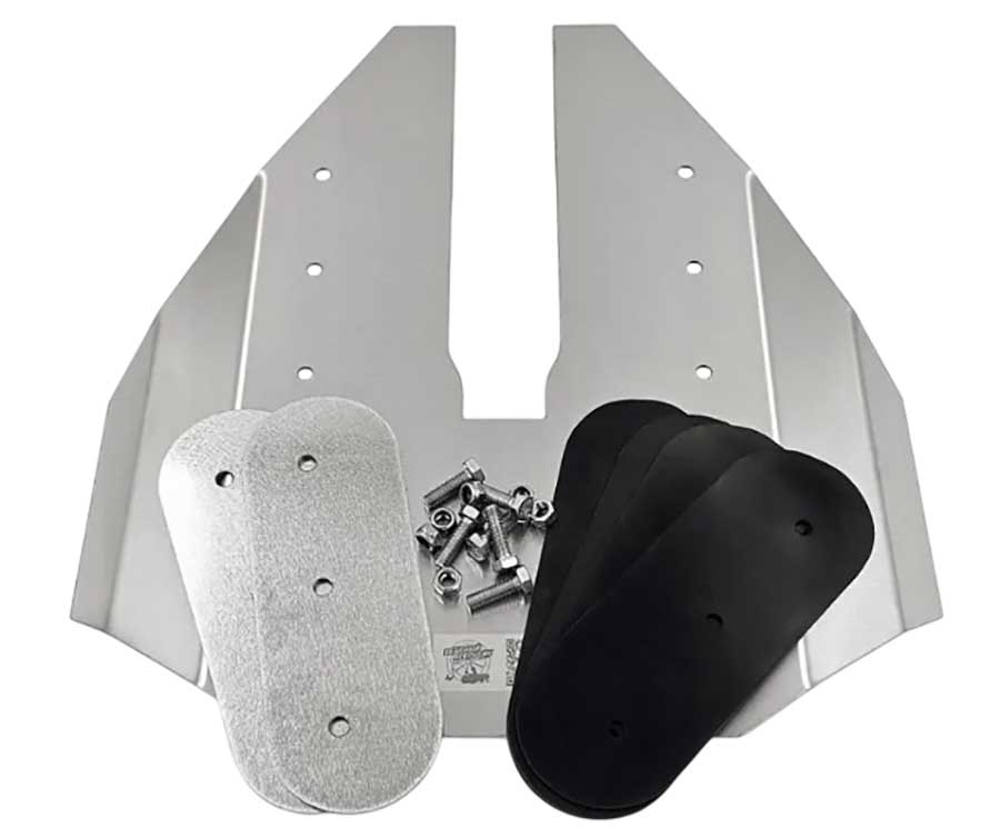 Гидрокрыло с крепежом для ПЛМ 25-40 л.с., нержавеющая сталь