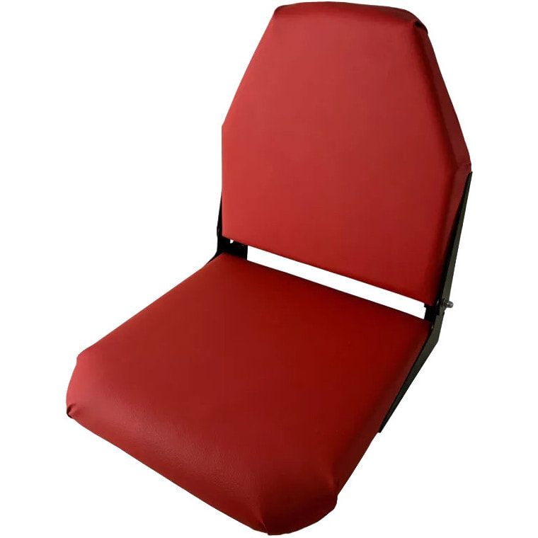 Кресло складное Кокпит, красный (морской винил), арт. kr-vinkrasn