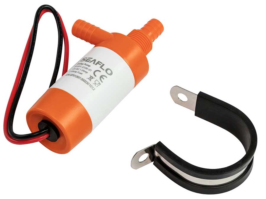 Помпа водоподающая для умывальника SeaFlo SFGP1G10001, 6.3 л/мин, 12 В