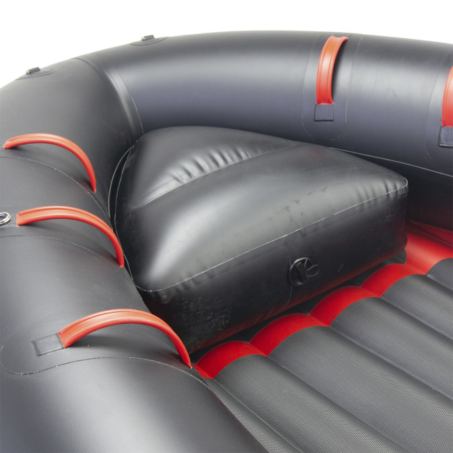 Носовое надувное сиденье (61х47х22, черный)