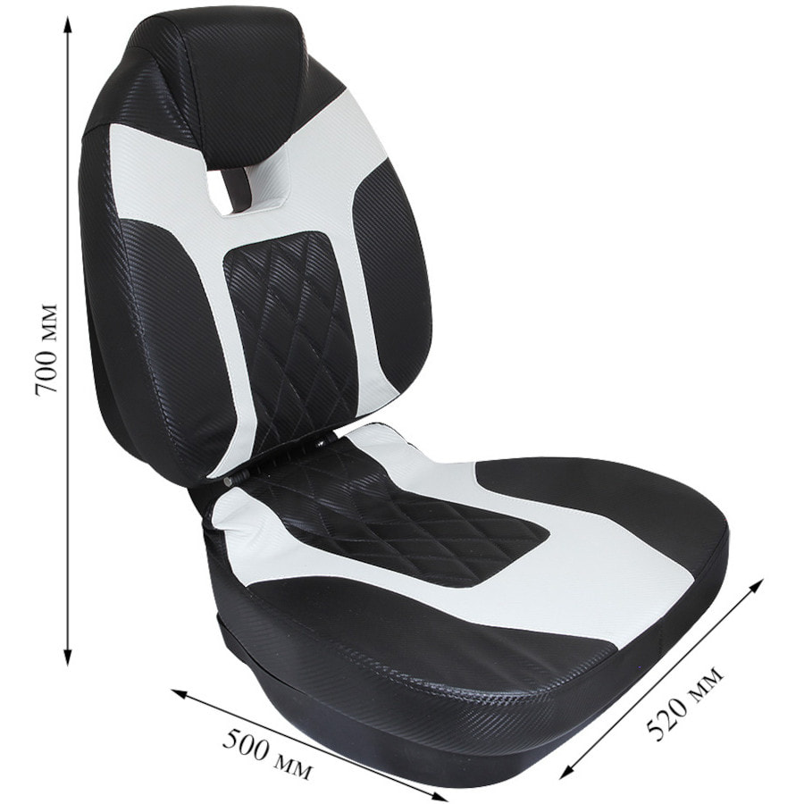 Кресло складное Premium Pro II, черный/серый