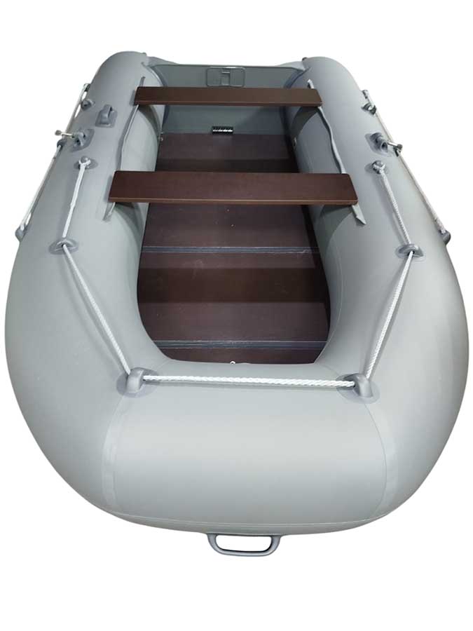 Надувная лодка ПВХ Роджер Хантер 3200 эконом, слань-книжка, балон 43 см