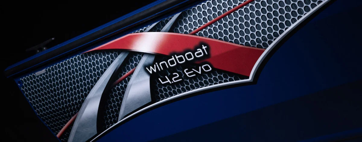 Лодка алюминиевая ВиндБот 4.2 Evo транец S