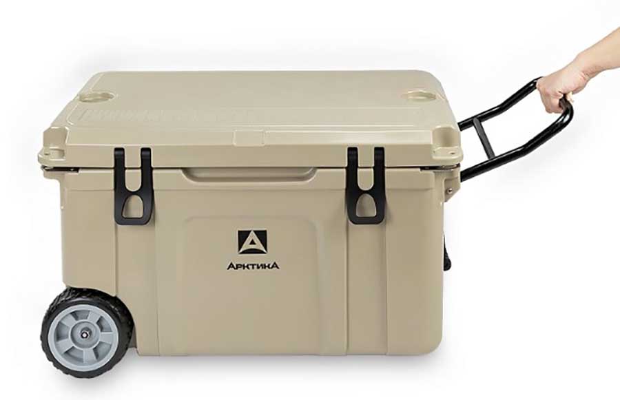 Изотермический контейнер Арктика 2600-55W, 55 л, бежевый