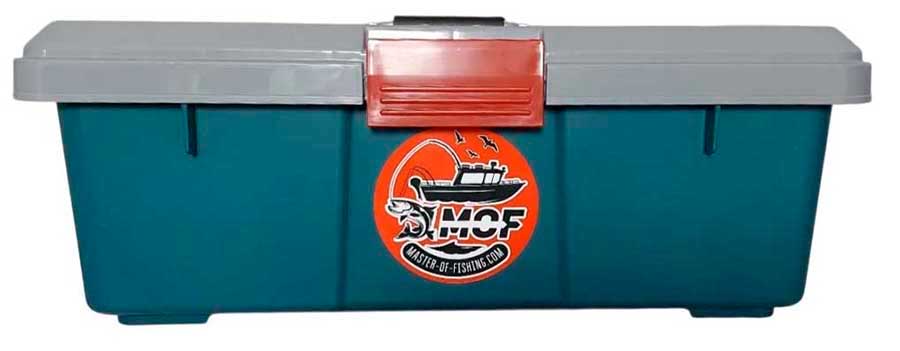 Ящик рыболовный MOF1-B на 200 блесен с органайзером и слайдерами