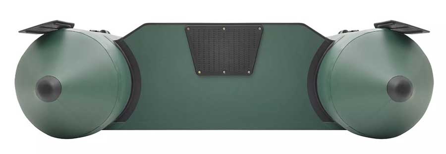 Надувная лодка ПВХ Роджер Стандарт 2600, зеленый + съемный пол Airdeck