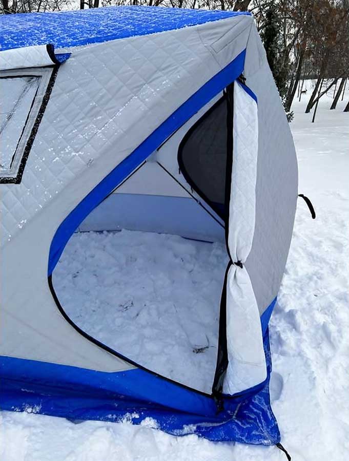 Палатка для зимней рыбалки MirCamping КУБ (4х2х1,7 м.) арт. 2023