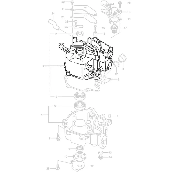 Блок цилиндра в сборе Suzuki