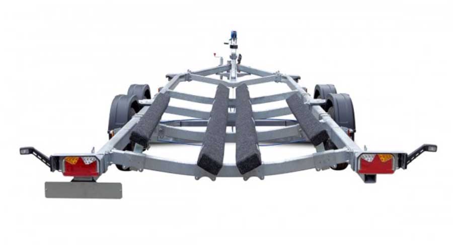 Прицеп для катеров и яхт МЗСА L 8025-2.35 исполнение 601 (судно до 7,2 м)