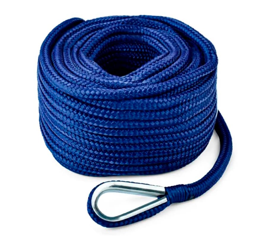 Шнур плетеный якорный Skipper 6 мм, 20 м
