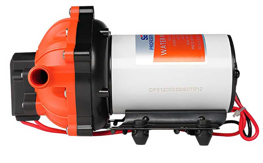 Автомат. нагнетательная помпа SeaFlo с выключателем TTI, 20 л/мин, 12 В