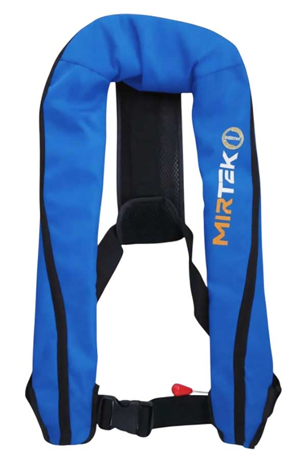 Автоматический надувной жилет Mirtek +ручной режим, от 40 до 130 кг