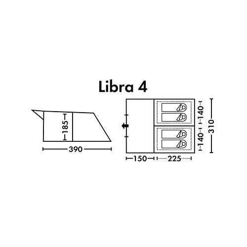 Палатка FHM Libra 4