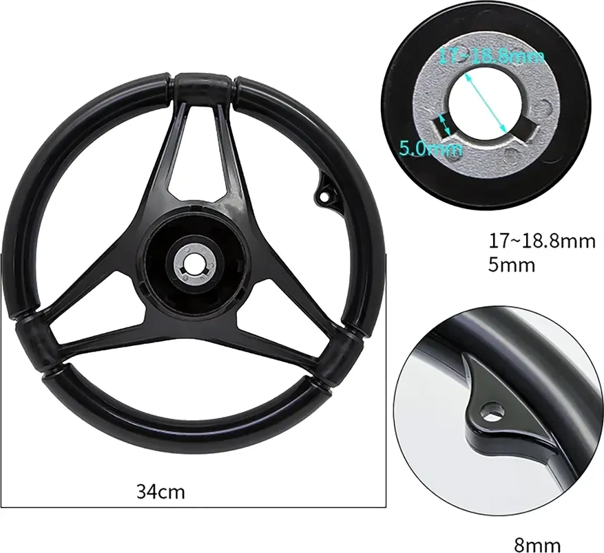 Рулевое колесо для судна WestCoast, Ø 340 мм.