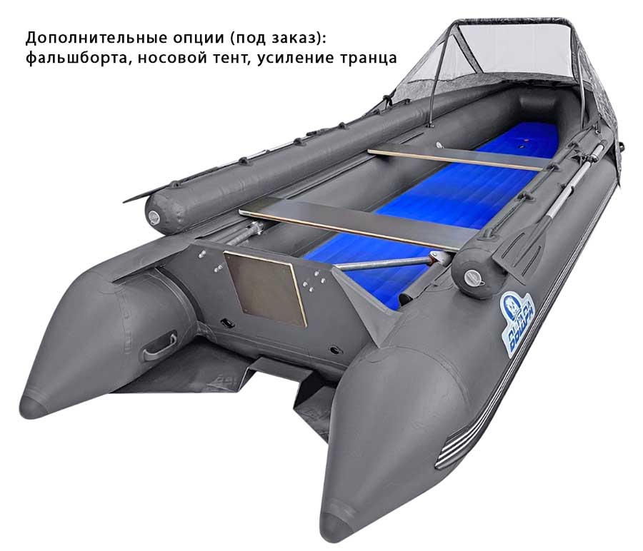 Надувная лодка ПВХ Выдра 500 Чульман НДНД