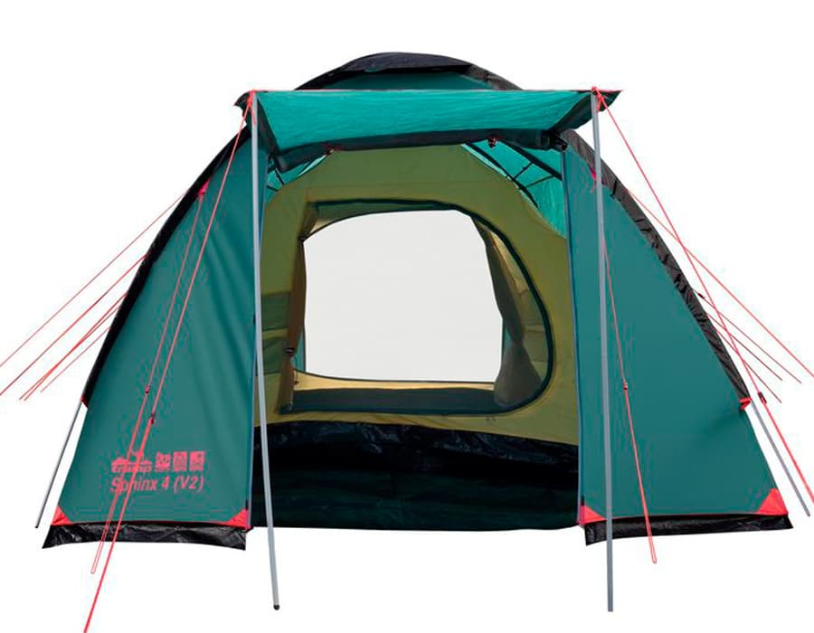 Палатка кемпинговая четырехместная Tramp Sphinx 4 V2