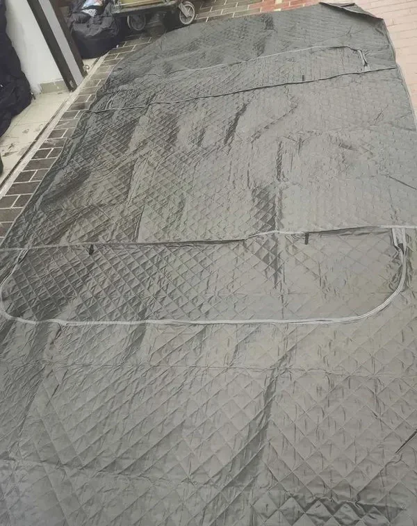 Пол утепленный для зимней палатки Mircamping 2023DX, 412х217 см.