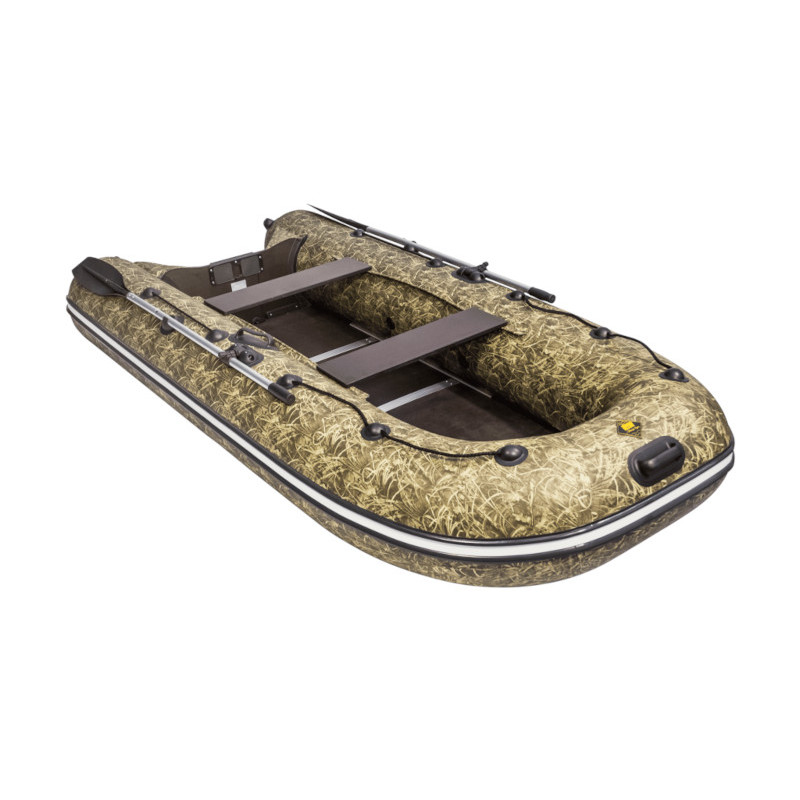 Надувная лодка Ривьера Компакт 3200 СК "Камуфляж" камыш