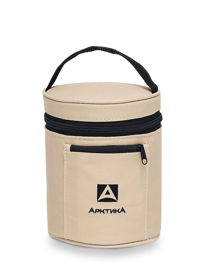 Термос для еды Арктика 306-600А с широким горлом и чехлом, 0.6 л