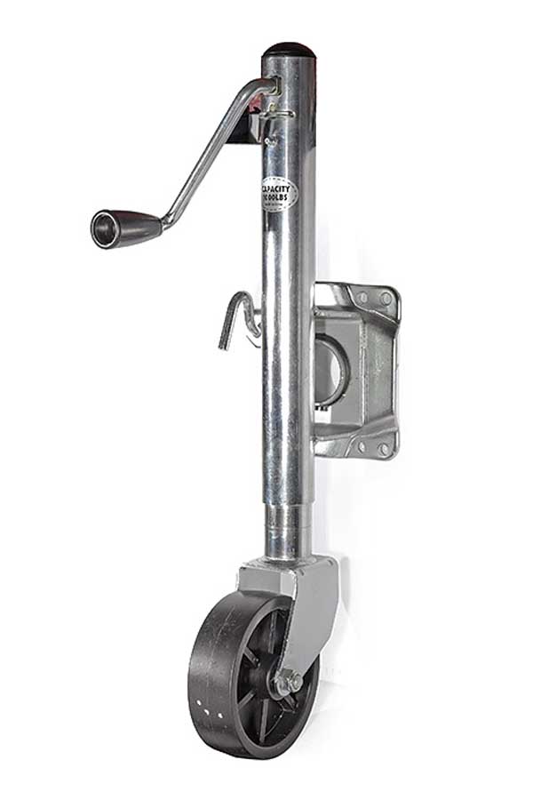 Опорное колесо, поворотный хомут, нагрузка 450 кг