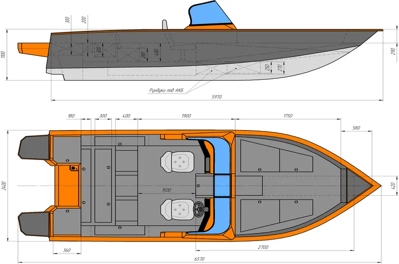 Катер ТРИЕРА Магнум Спорт 600