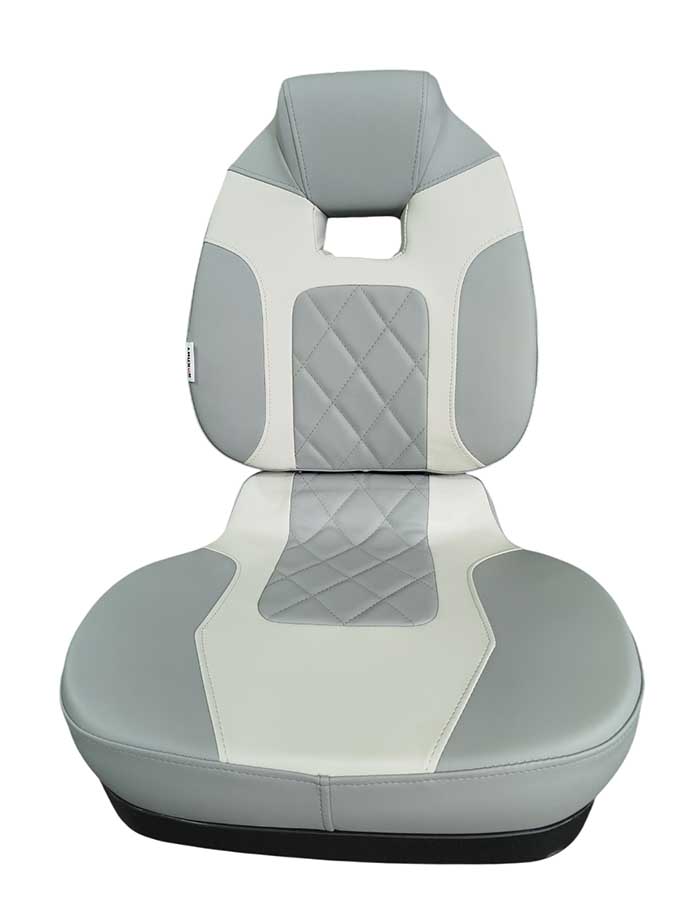 Кресло складное Кокпит Fish Pro 2, светло-серый/белый