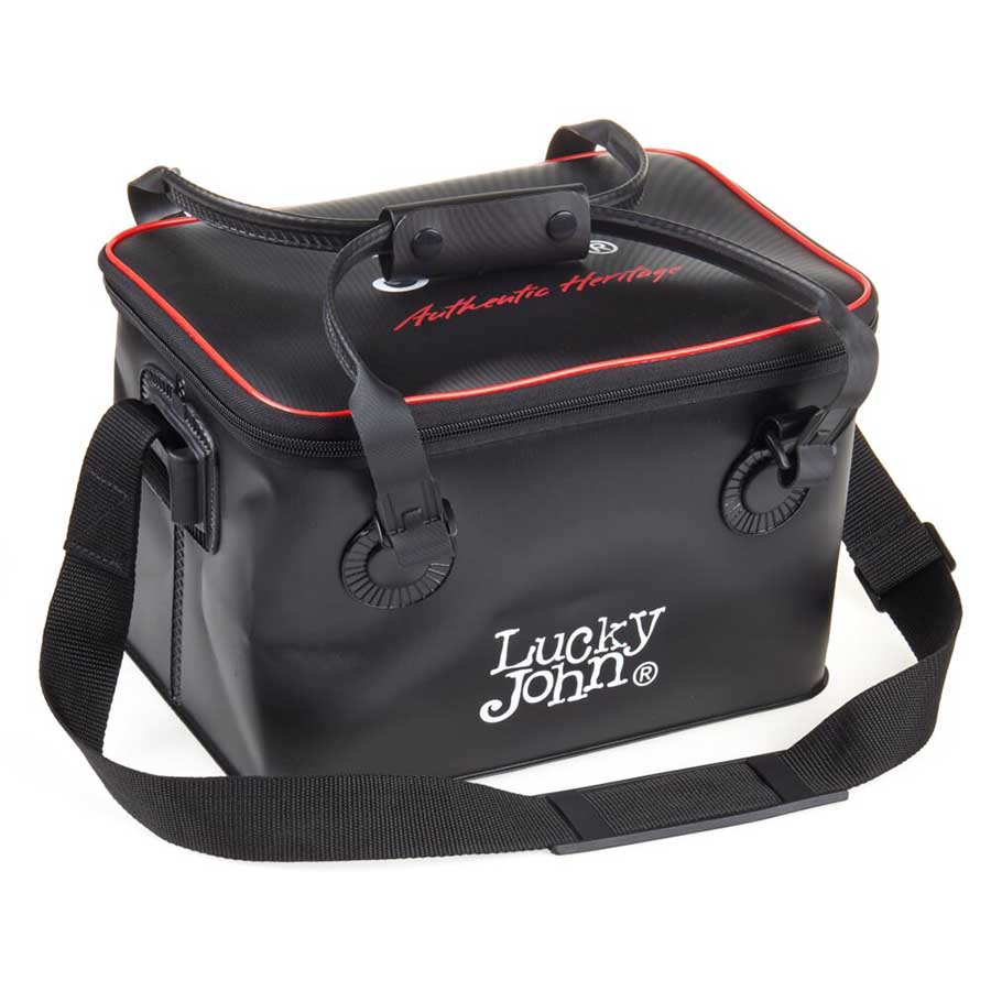 Сумка рыболовная Lucky John EVA 330×220×200 мм с коробками для приманок