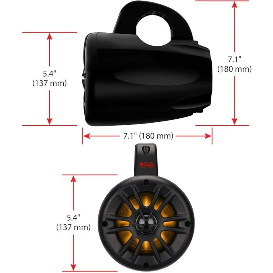 Аудиосистема BOSS BPS4B на таргу, MRWT40RGB.4, 500 Вт