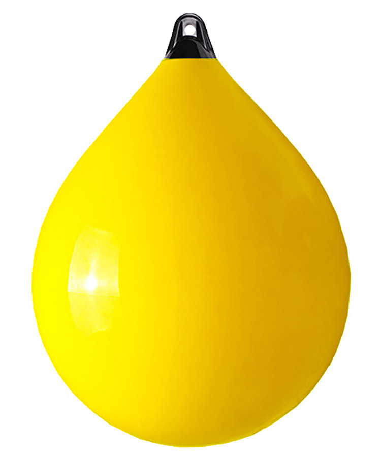 Буй пластиковый «Solid head» 480x350 мм., желтый