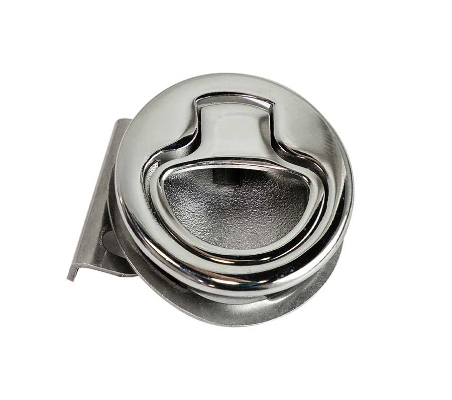 Ручка врезная утапливаемая Marine Rocket Ø44 мм, нержавеющая сталь