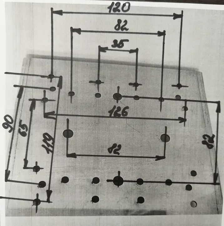 Площадка для установки даунриггера и др. оборуд. универсальная, Патриот Площадка для установки даунриггера и др. оборуд. универсальная, Патриот