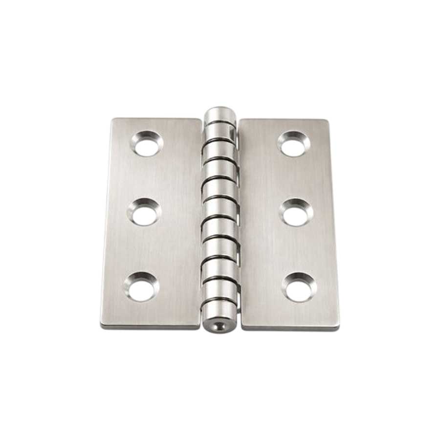 Петля карточная АРТ 814800, 60х60х1.5 мм, нержавеющая сталь