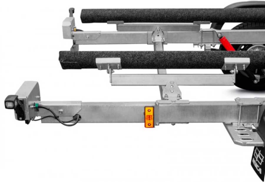Прицеп для лодок и катеров МЗСА L 6522-2.16 исполнение 411 (лодка до 5,7 м)