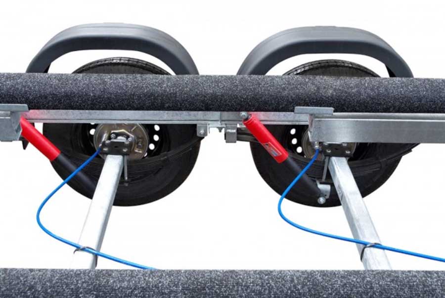 Прицеп для лодок и катеров МЗСА L 8022-2.30 исполнение 501 (лодка до 7,2 м)