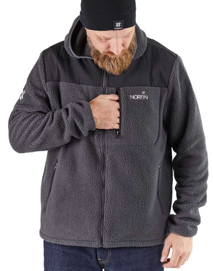 Куртка флисовая Norfin (Норфин) POLARGUARD GRAY