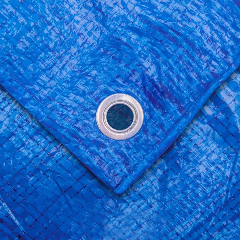 Тент универсальный 4х6 м, 60 гр. синий