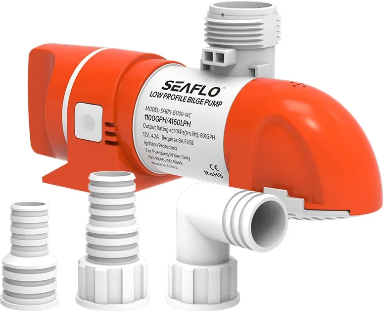 Помпа осушительная автоматическая 1100 GPH, 14B Series, 70 л/мин, 12 В