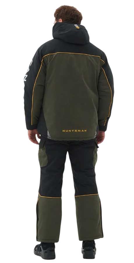 Костюм зимний Хантсмен Канада V2 -35°С, хаки/черный (ткань Исландия)