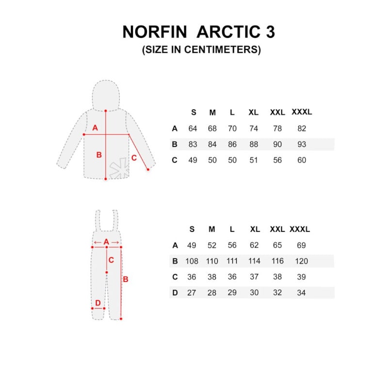 Костюм зимний Норфин Арктик 3 (-25°С) (XL)